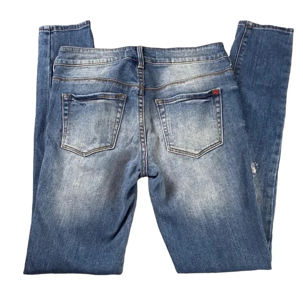 Bullhead Denim High Rise Skinniest Distressed Jean - Picture 3 of 9